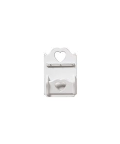 Portachiave  cuore a giorno