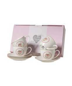 Set 4 tazzine caffè