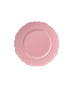 Sottopiatto tondo smerlato rosa