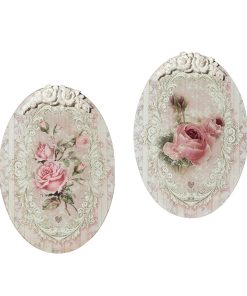 Coppia rose ovali