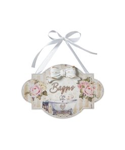 Targhetta Bagno