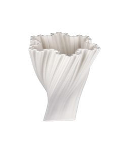 Vaso bianco ceramica