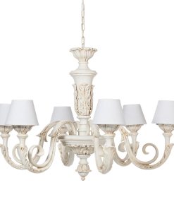 Lampadario barocco 6 luci