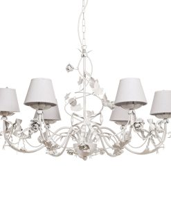 Lampadario rose e fiocchi