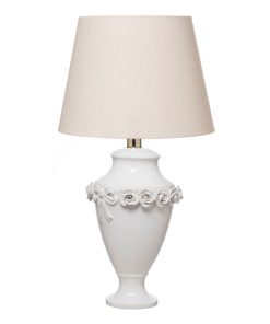 Lampada fiocco e rose
