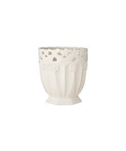 Vaso fiori e cuori