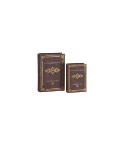 Coppia scatole libri