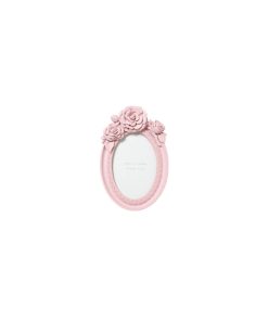 Portafoto ovale rose