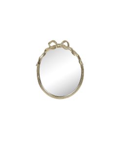 Specchiera ovale con fiocco