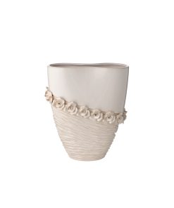 Vaso righe e rose