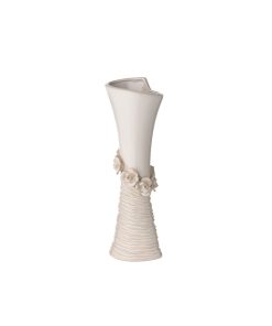Vaso righe e rose