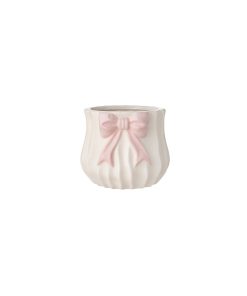 Vaso fiocco rosa