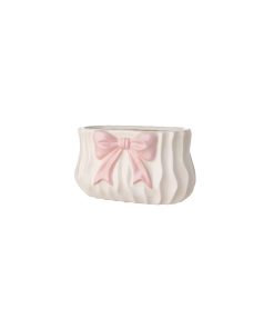 Vaso fiocco rosa