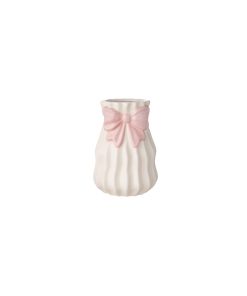Vaso fiocco rosa