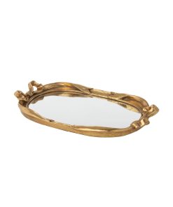 Vassoio fiocco oro