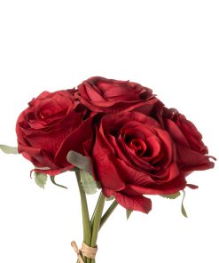 Alternative view of Mazzolino rose real touch (conf. 12 pz.)