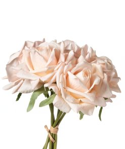 Alternative view of Mazzolino rose real touch (conf. 12 pz.)