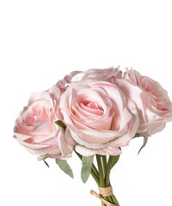 Alternative view of Mazzolino rose real touch (conf. 12 pz.)
