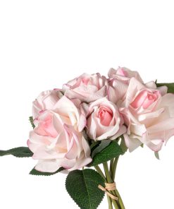 Alternative view of Mazzolino rose real touch (conf. 12 pz.)
